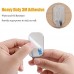 Hgery Adhesive Hooks  3M Self Adhesive Wall Hooks for Key Robe Coat Towel  Super Strong Heavy Duty Stainless Steel Wall Mount Hooks  No Dill No Screw  Waterproof  for Kitchen Bathroom Toilet  8 Pieces - B0756HNZYP